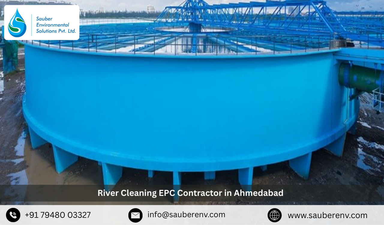 River Cleaning EPC Contractor in Ahmedabad 