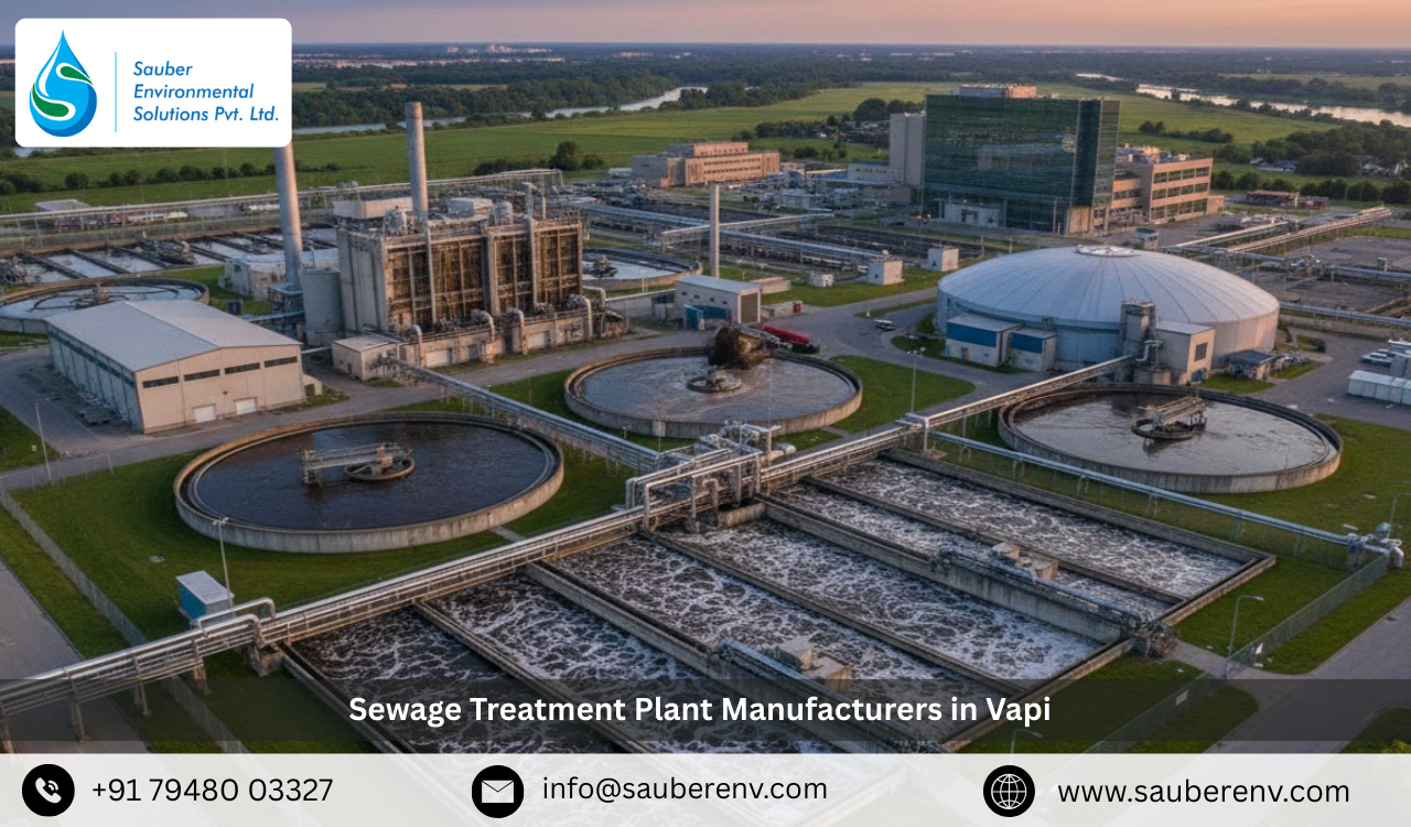 Sewage Treatment Plant Manufacturers in Vapi 