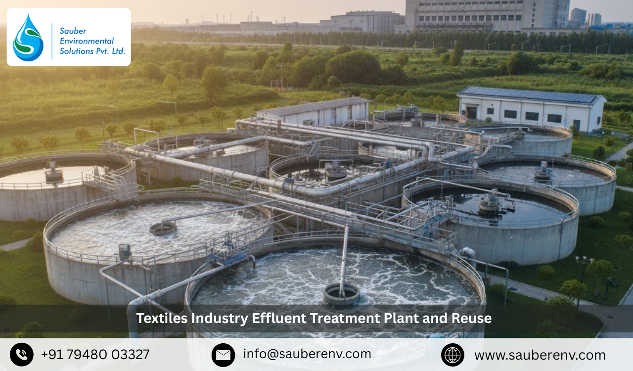 Textiles Industry Effluent Treatment Plant and Reuse